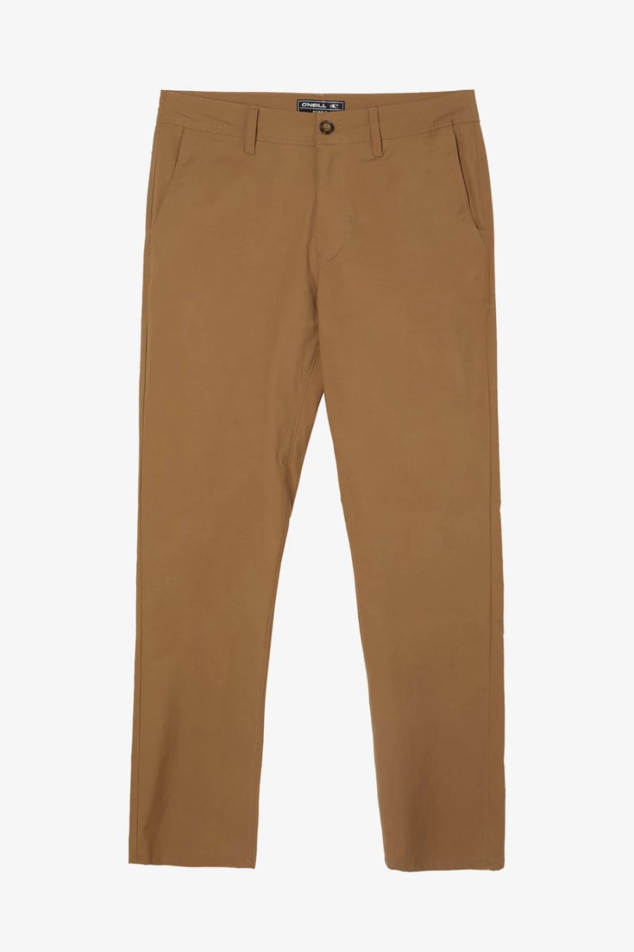 O'Neill Men's Mission Hybrid Chino Pants - Dark Khaki Casual Comfortable Travel Pants