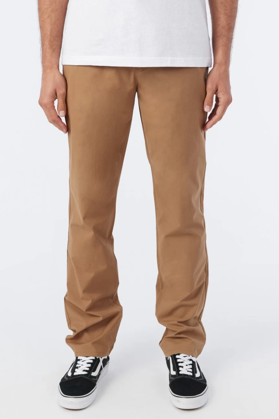 O'Neill Men's Mission Hybrid Chino Pants - Dark Khaki Casual Comfortable Travel Pants