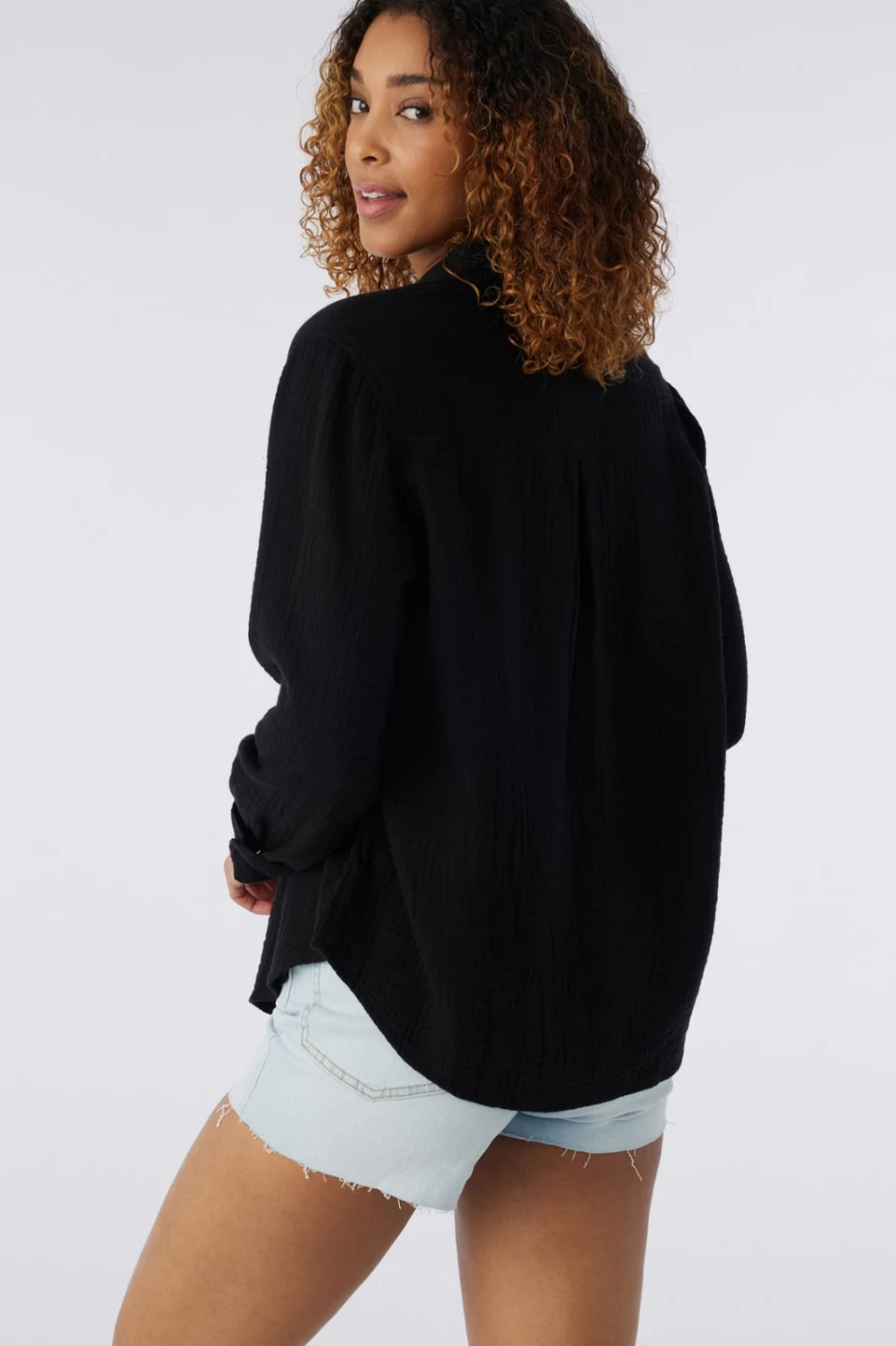 O'Neill Women's Leni Top - Black Casual Wear