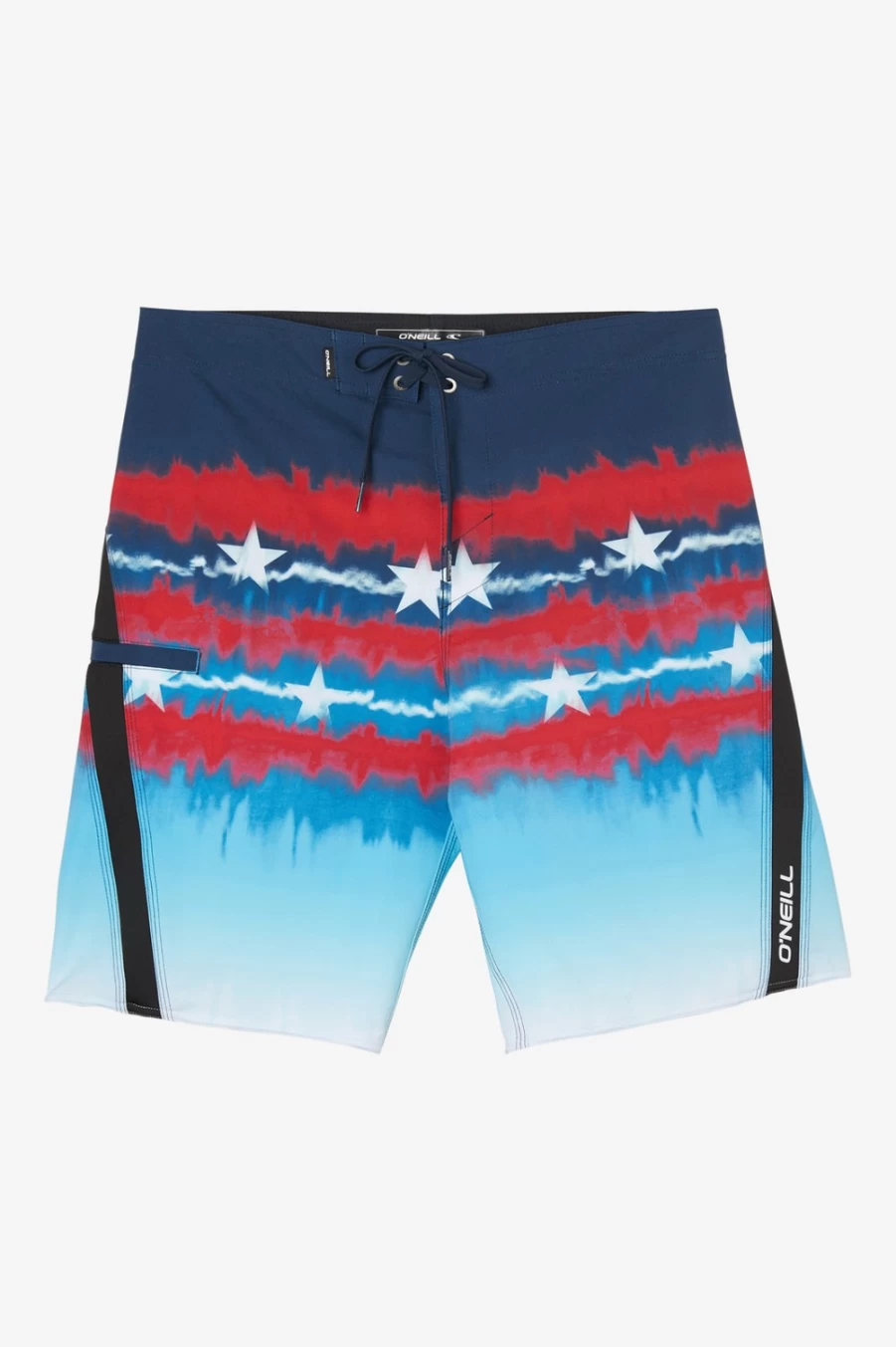 O'Neill Men's Superfreak 20" Boardshorts - Redwhtblue Swim Trunks for Men