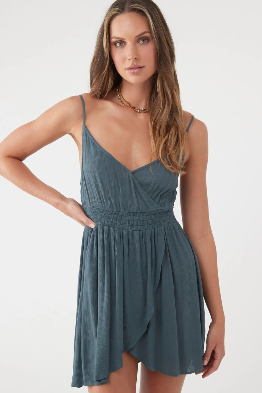 O'Neill Women's Slate Florent Dress - Stylish & Comfortable Casual Wear