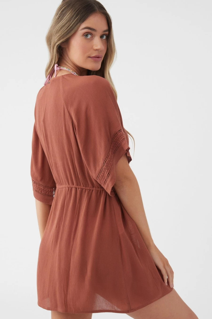 O'Neill Women's Rustic Brown Wilder Cover-Up Swimwear