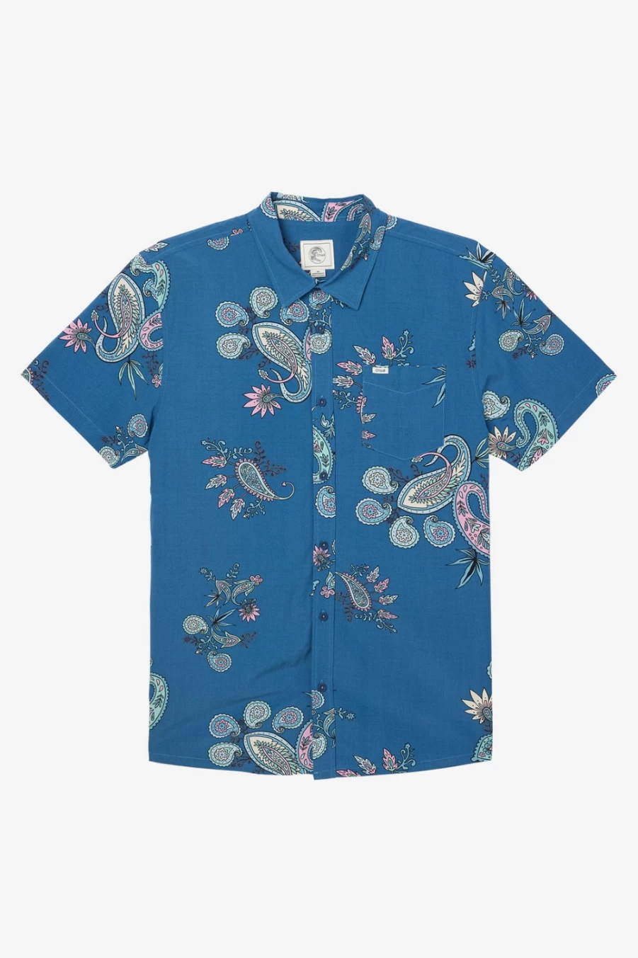 O'Neill Men's Eco Standard Shirt in Indigo - Sustainable Casual Wear