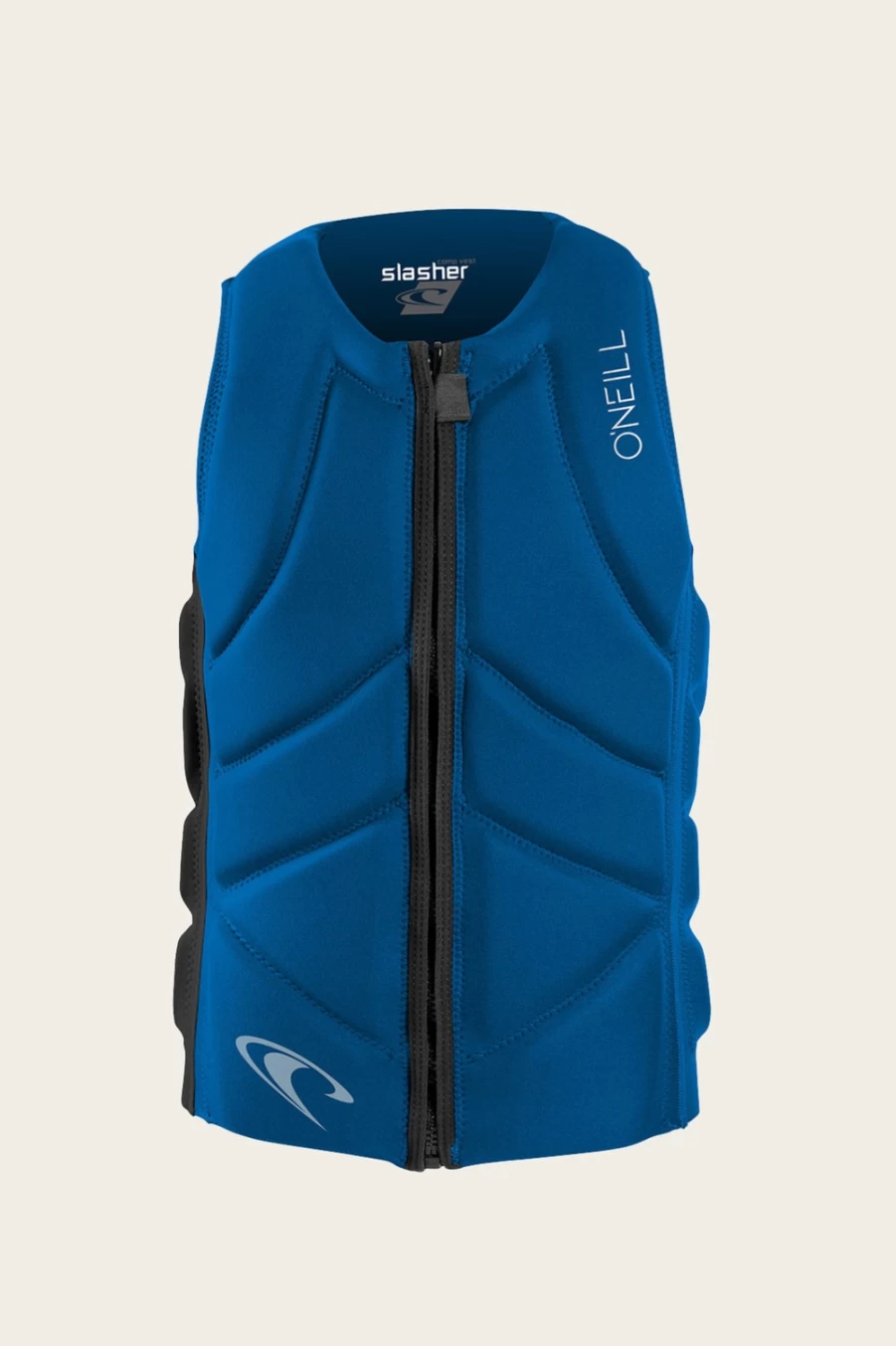 O'Neill Men's Slasher Comp Vest - Ocean/Black Performance Surfing Life Jacket