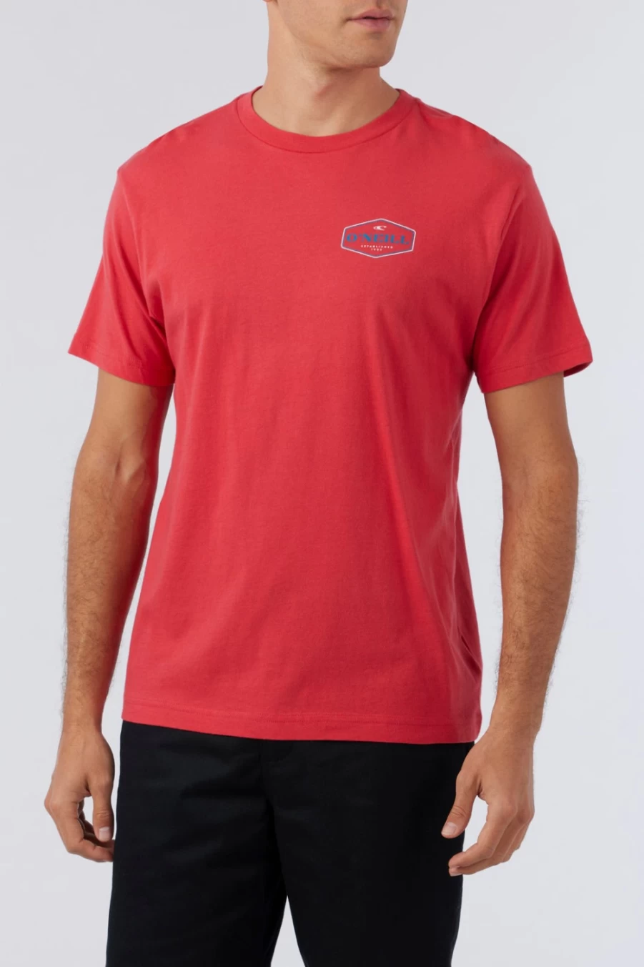O'Neill Men's Howler Tee - Chilipepper Red Casual T-Shirt