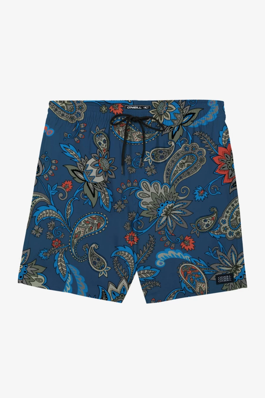O'Neill Men's 17" Hermosa Boardshorts in Cadet Blue | Quick-Dry Swim Trunks for Men