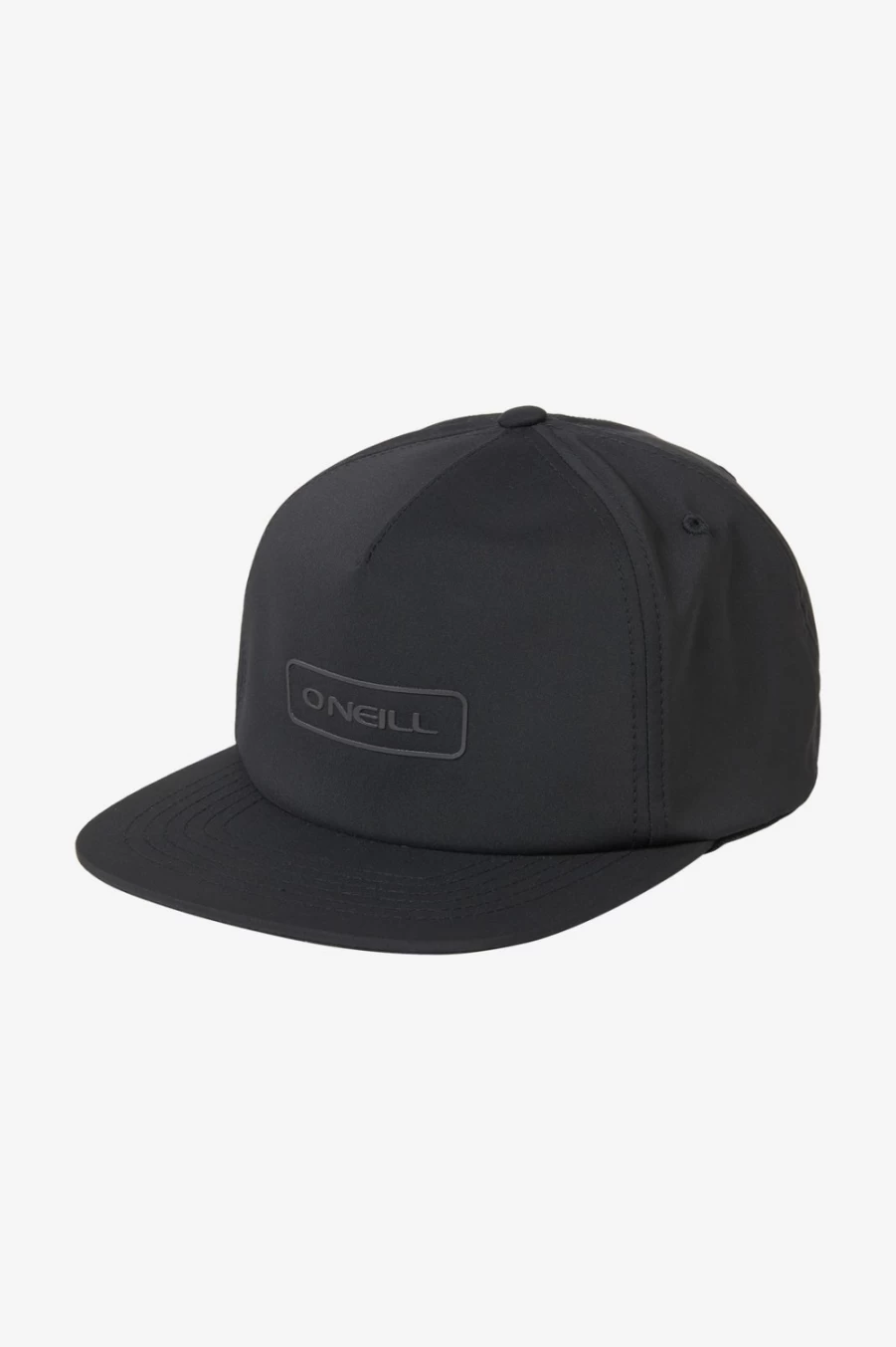 O'Neill Men's Black Hybrid Snapback Hat - Adjustable Casual Cap