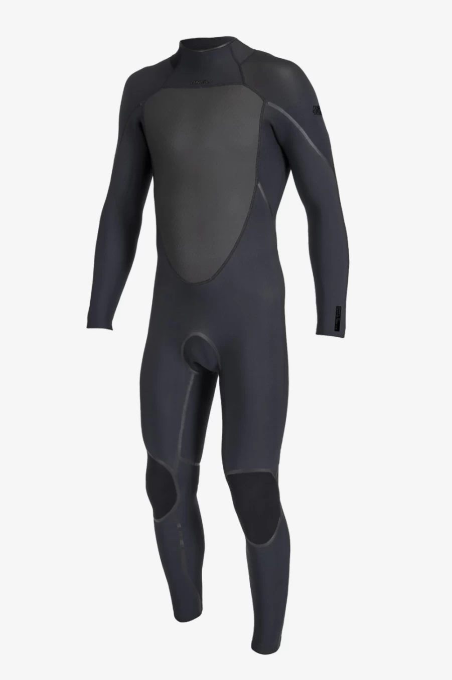 O'Neill Men's Psycho Tech 4/3mm Back Zip Full Wetsuit - Black/Black (Blk/Blk)