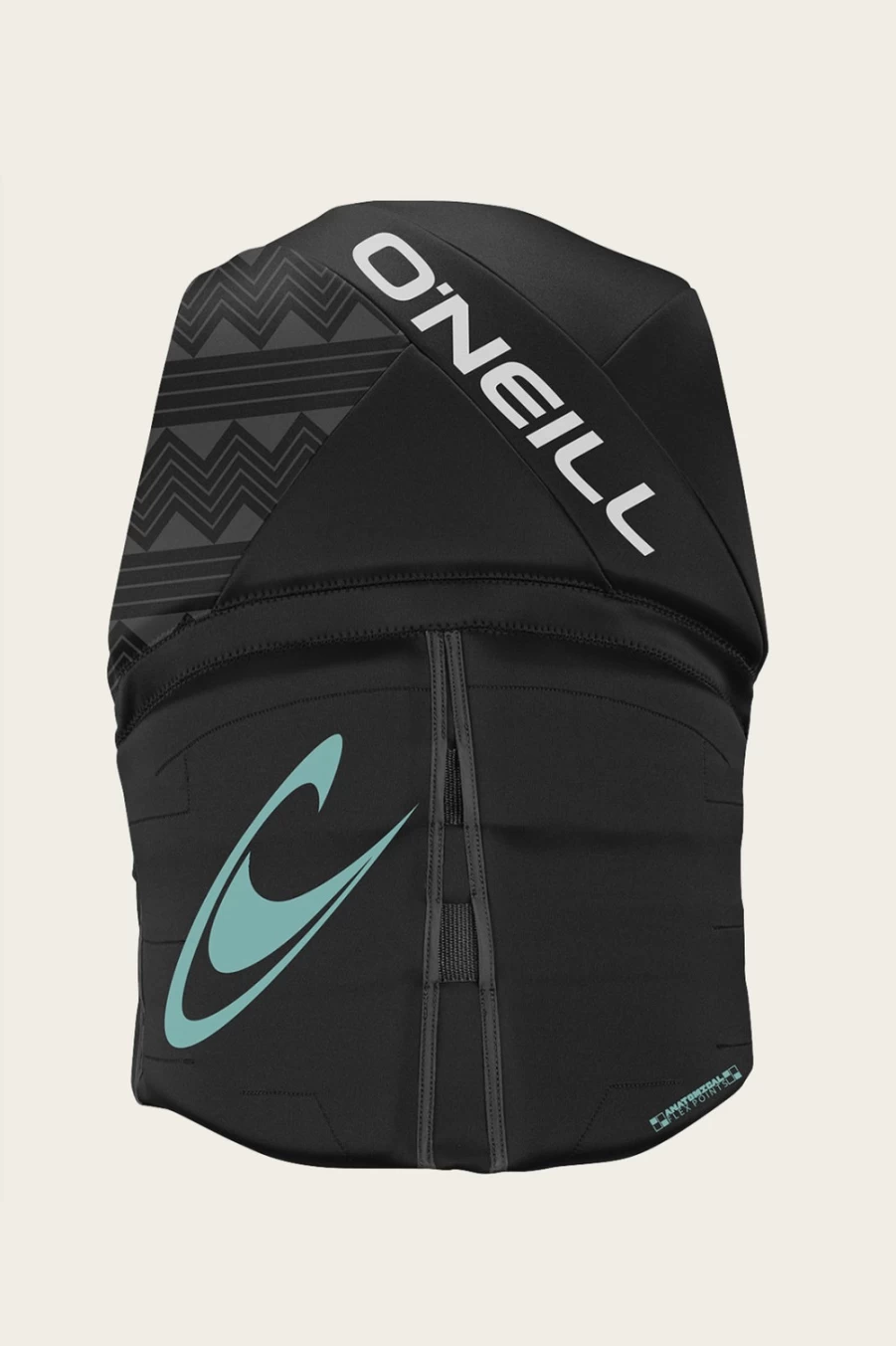O'Neill Women's Reactor USCG Approved Life Vest - Black (Blk/Blk)