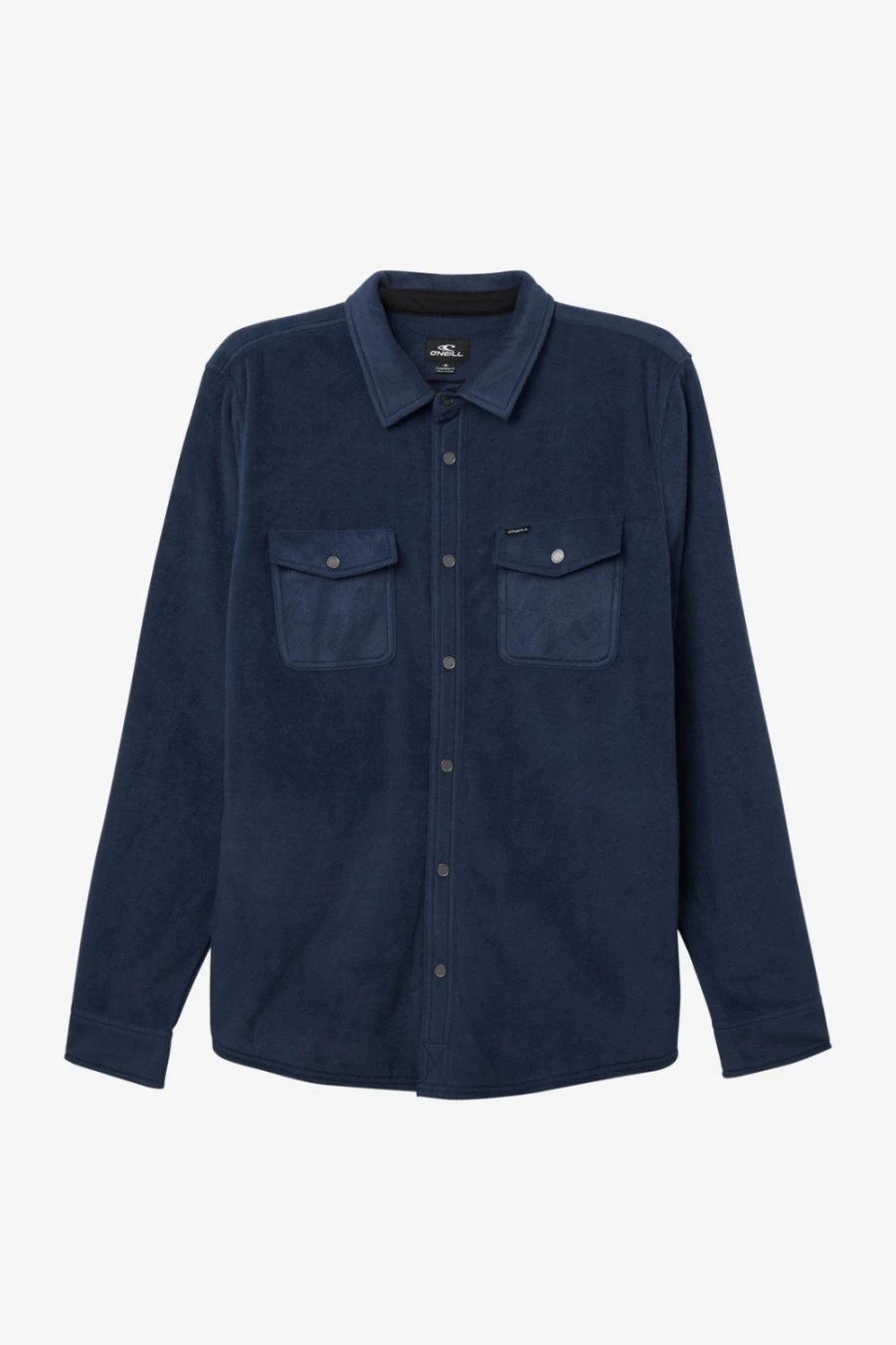 O'Neill Men's Navy Glacier Overshirt - Water-Resistant Outdoor Jacket