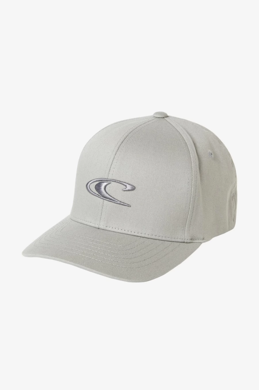 O'Neill Men's Light Grey Clean And Mean Hat - Stylish Baseball Cap for Men