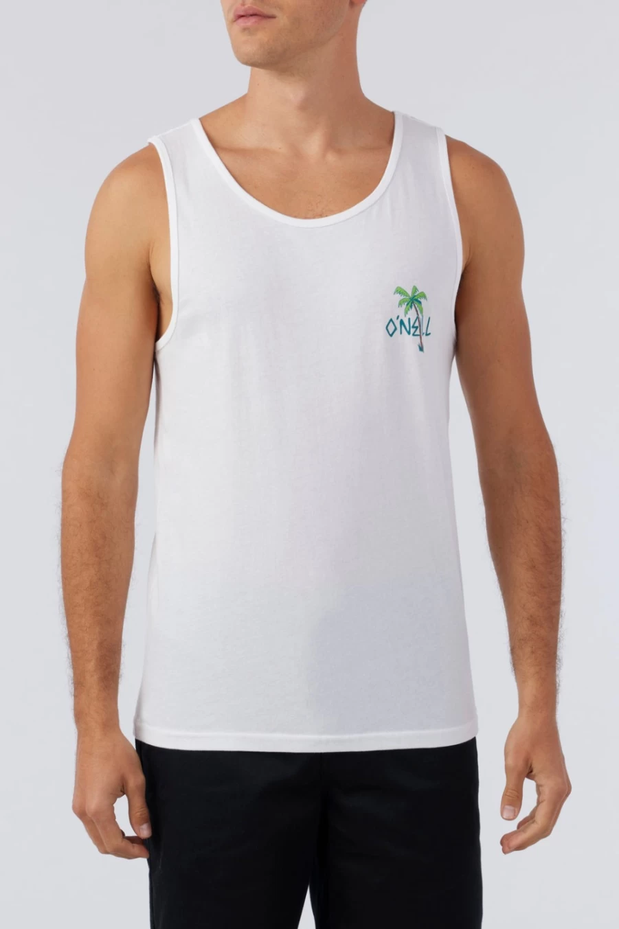 O'Neill Men's White Selfie Tank Top for Stylish Casual Wear