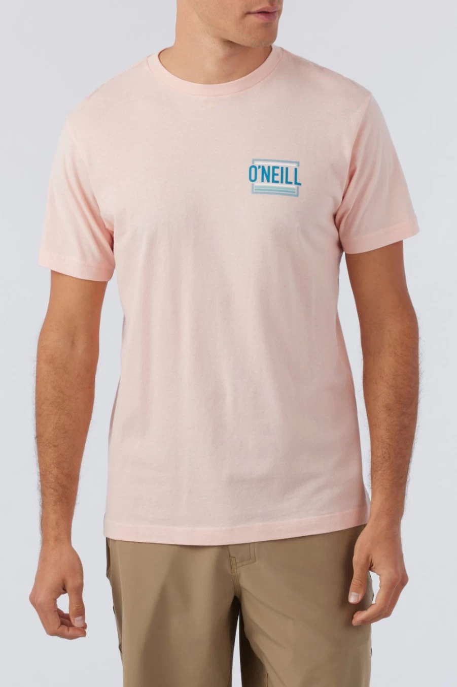 O'Neill Men's Pinkdust Headquarters Tee - Classic Fit Short Sleeve T-Shirt