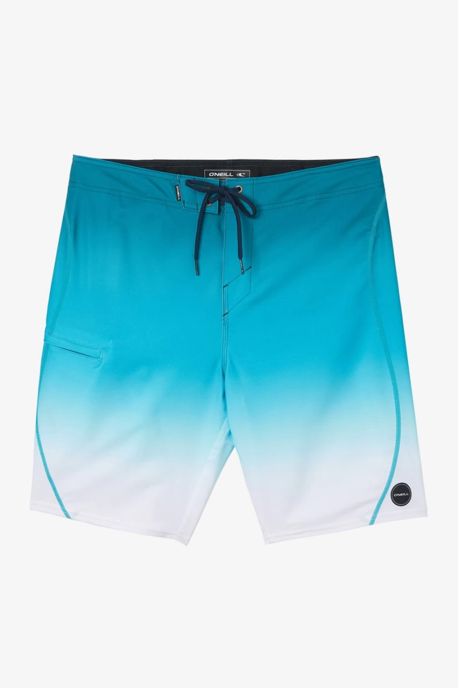 O'Neill Men's Hyperfreak S-Seam Fade 20" Boardshorts - Jewel Color