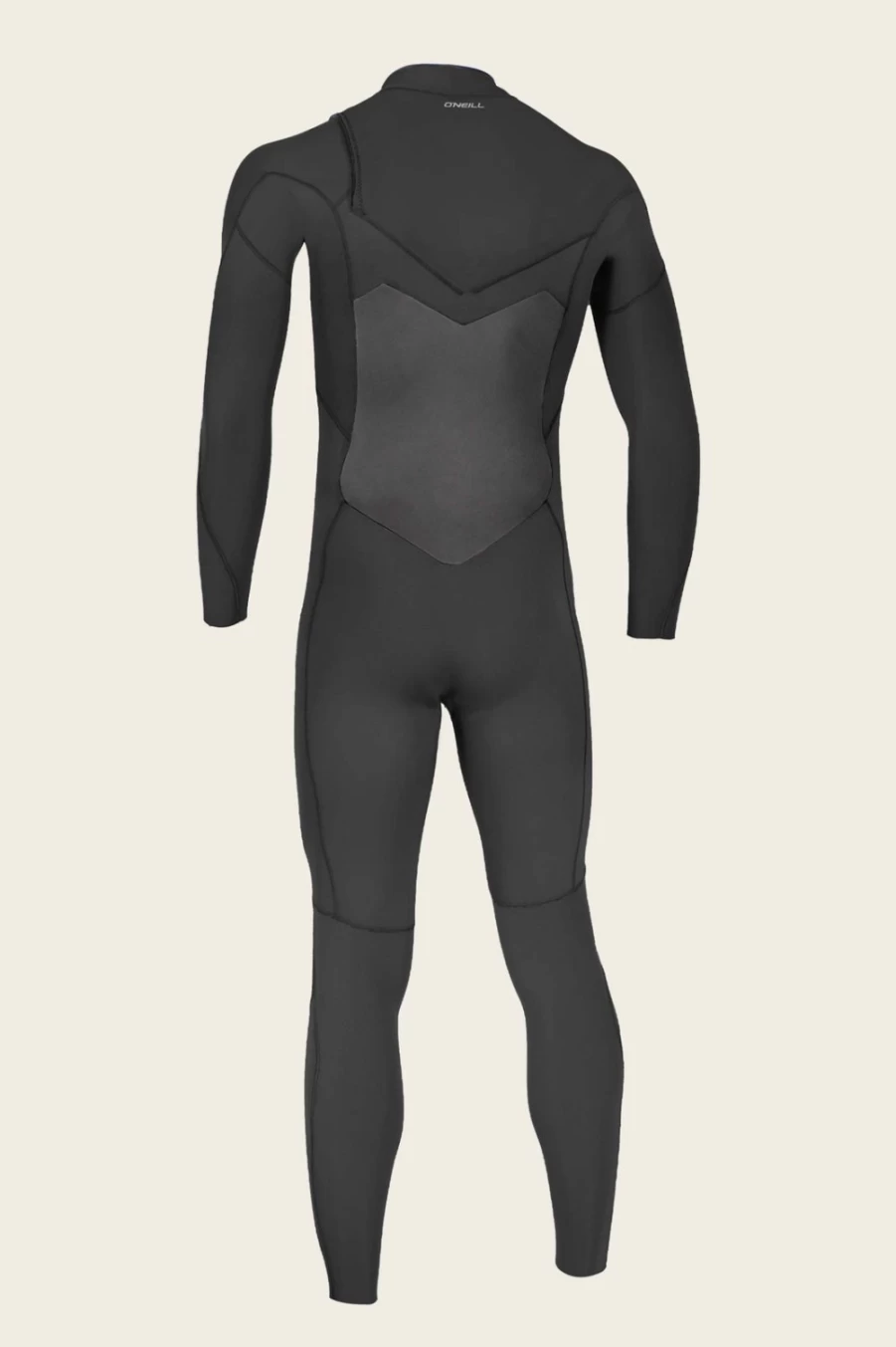 O'Neill Men's Ninja 4/3mm Chest Zip Full Wetsuit - Black/Black (Blk/Blk) for Surfing & Diving