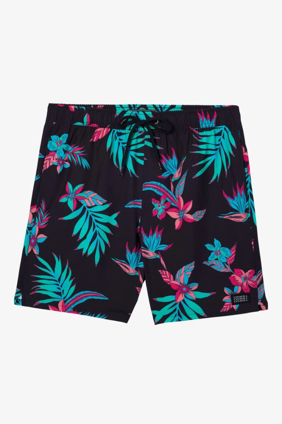 O'Neill Men's Hermosa Crew 17" Black Boardshorts