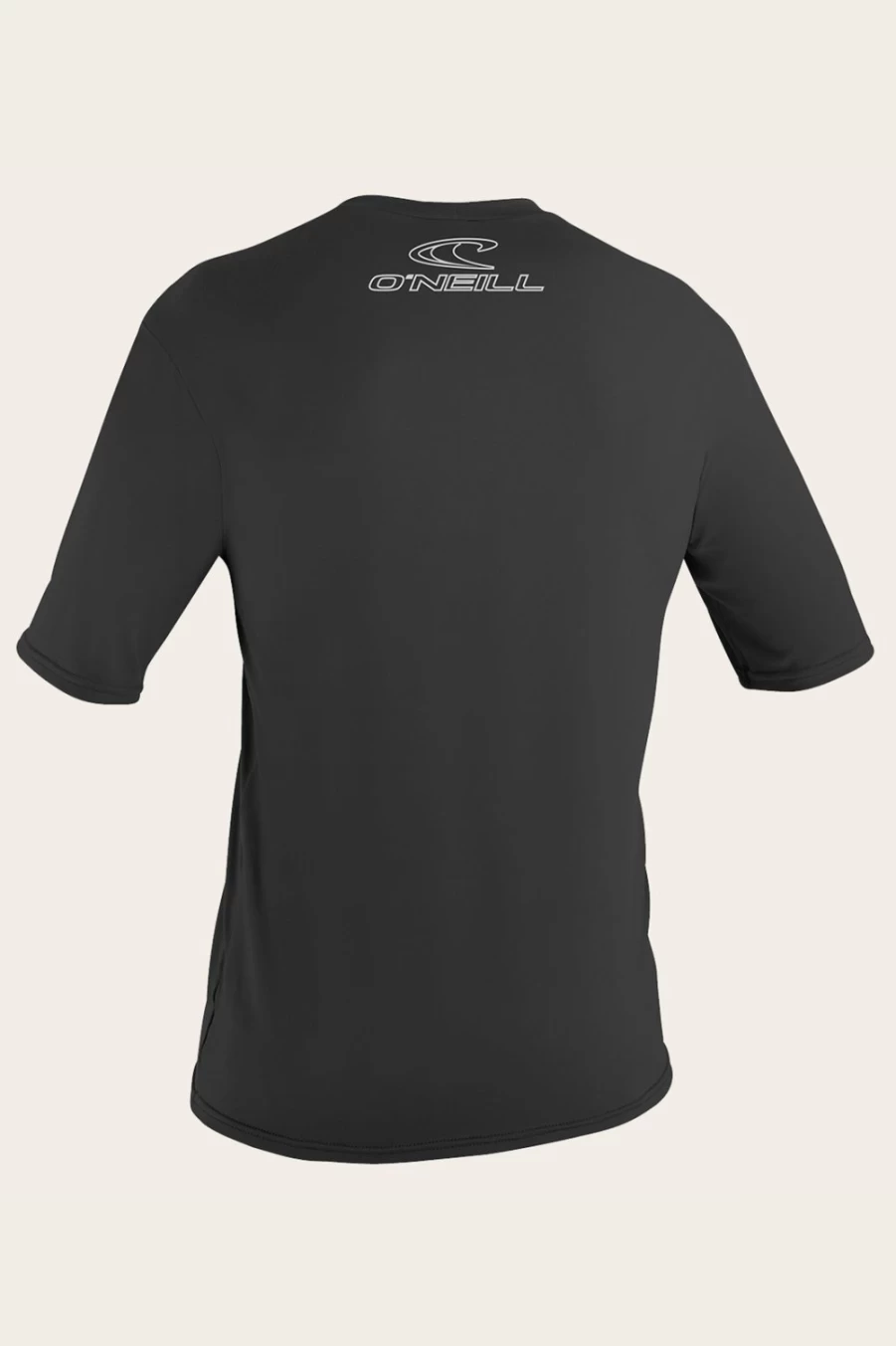 O'Neill Men's Basic Skins 50+ UPF Sun Shirt - Black Long Sleeve Swim Top