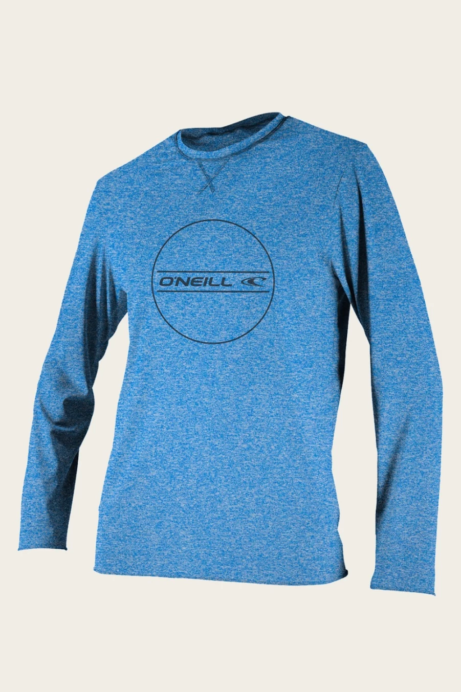 O'Neill Men's Bright Blue Youth Hybrid Long Sleeve Sun Shirt - UPF Protection