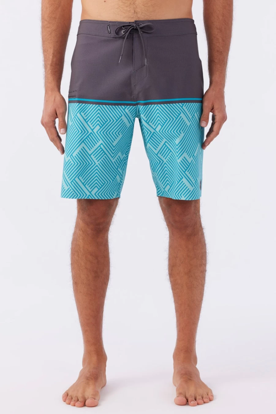 O'Neill Men's Hyperfreak Tech Traveler Nomad 20" Boardshorts - Turquoise