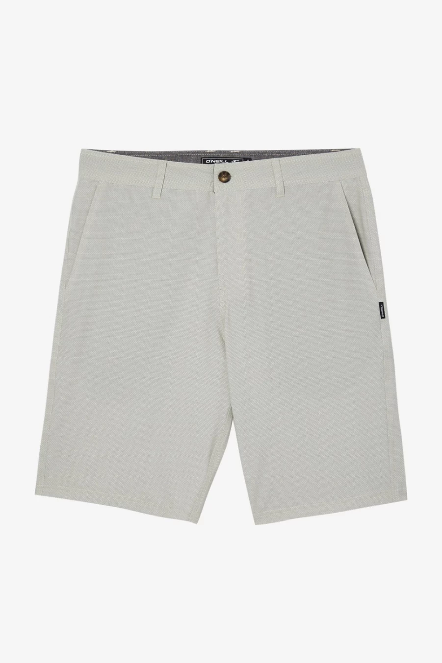 O'Neill Men's 20" Hybrid Shorts in Khaki - Stockton Print