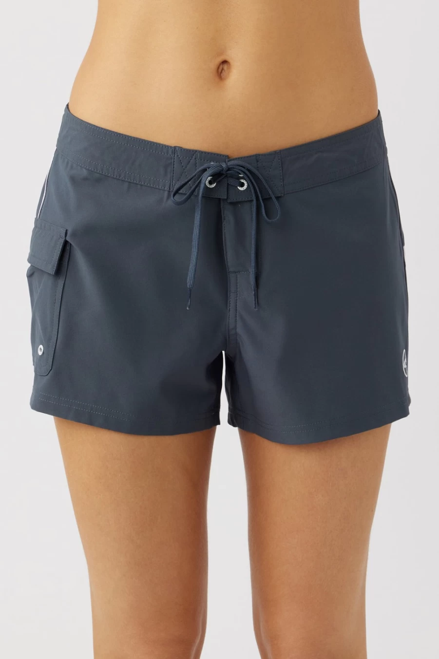 O'Neill Women's Slate Saltwater Solids Stretch 3" Boardshorts