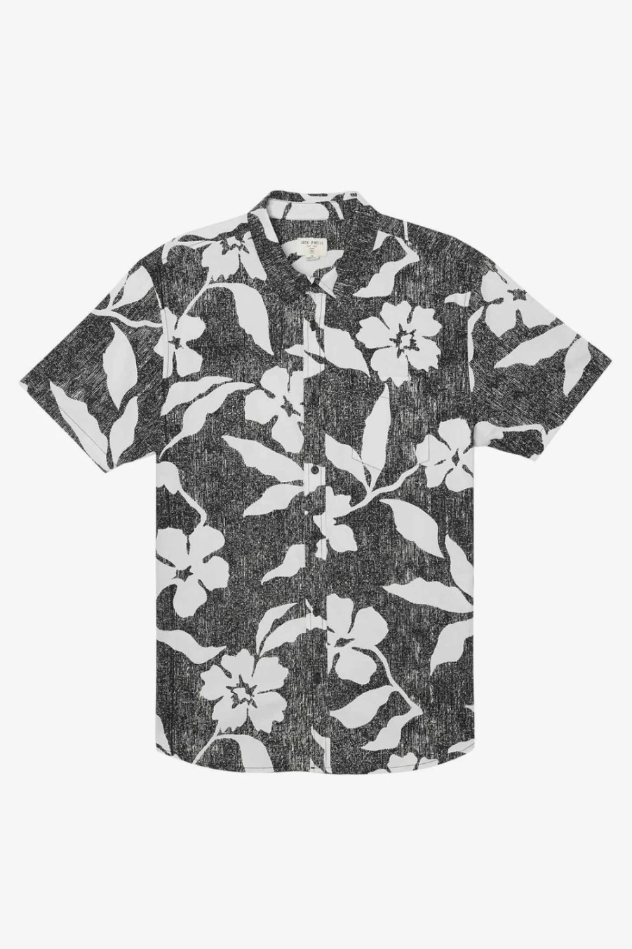 O'Neill Men's Hilo Tropics Shirt in Black - Jack O'Neill Collection