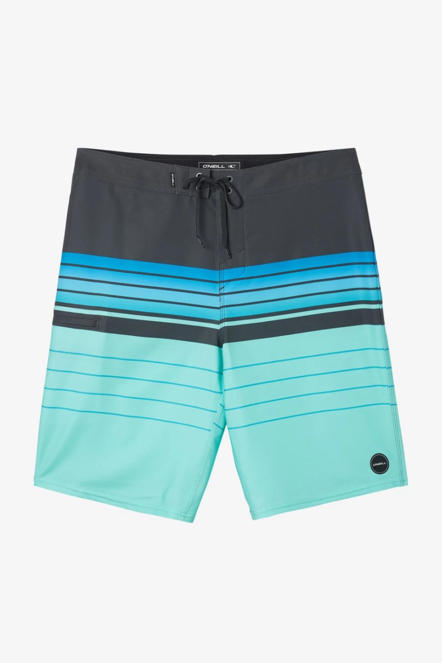 O'Neill Men's Hyperfreak Heist 21" Boardshorts - Graphite