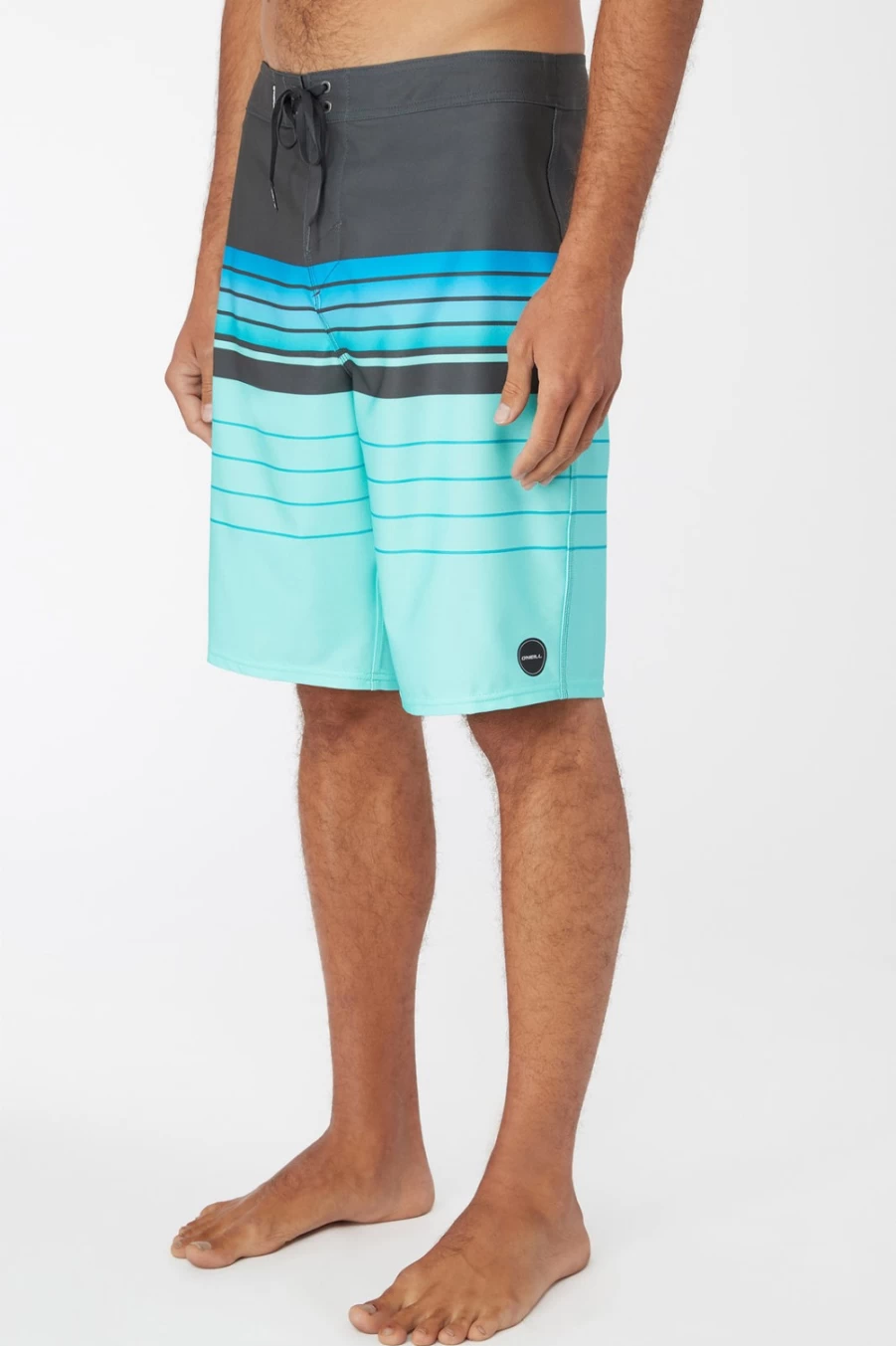 O'Neill Men's Hyperfreak Heist 21" Boardshorts - Graphite