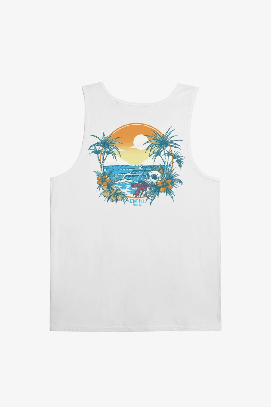 O'Neill Men's Hermit Tank Top - White Surf Shirt