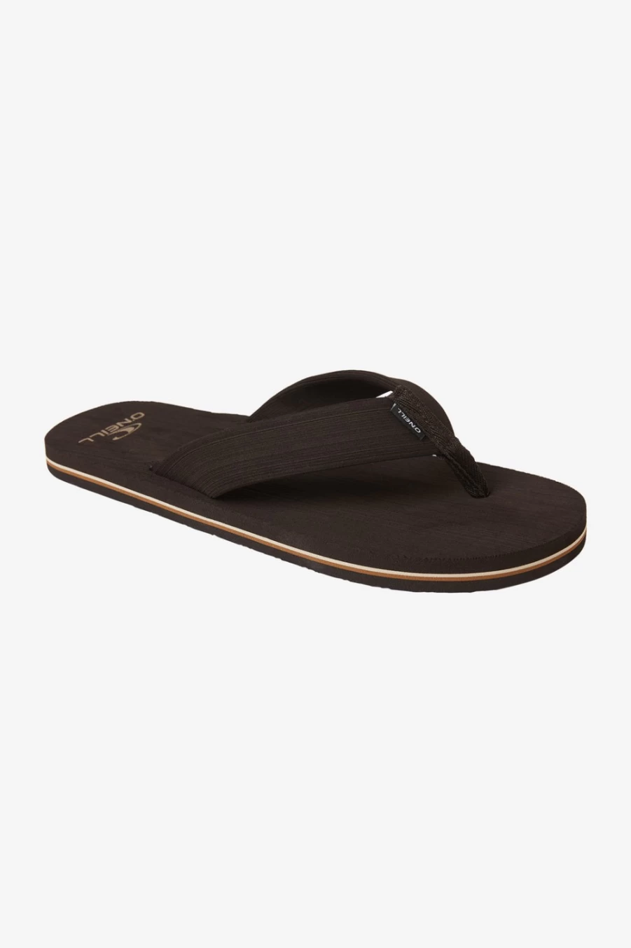 O'Neill Men's Dark Brown Phluff Daddy Sandals | Comfortable & Stylish Beach Footwear