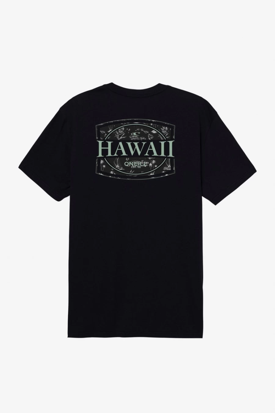 O'Neill Men's Black Dreamweaver Graphic Tee T-Shirt