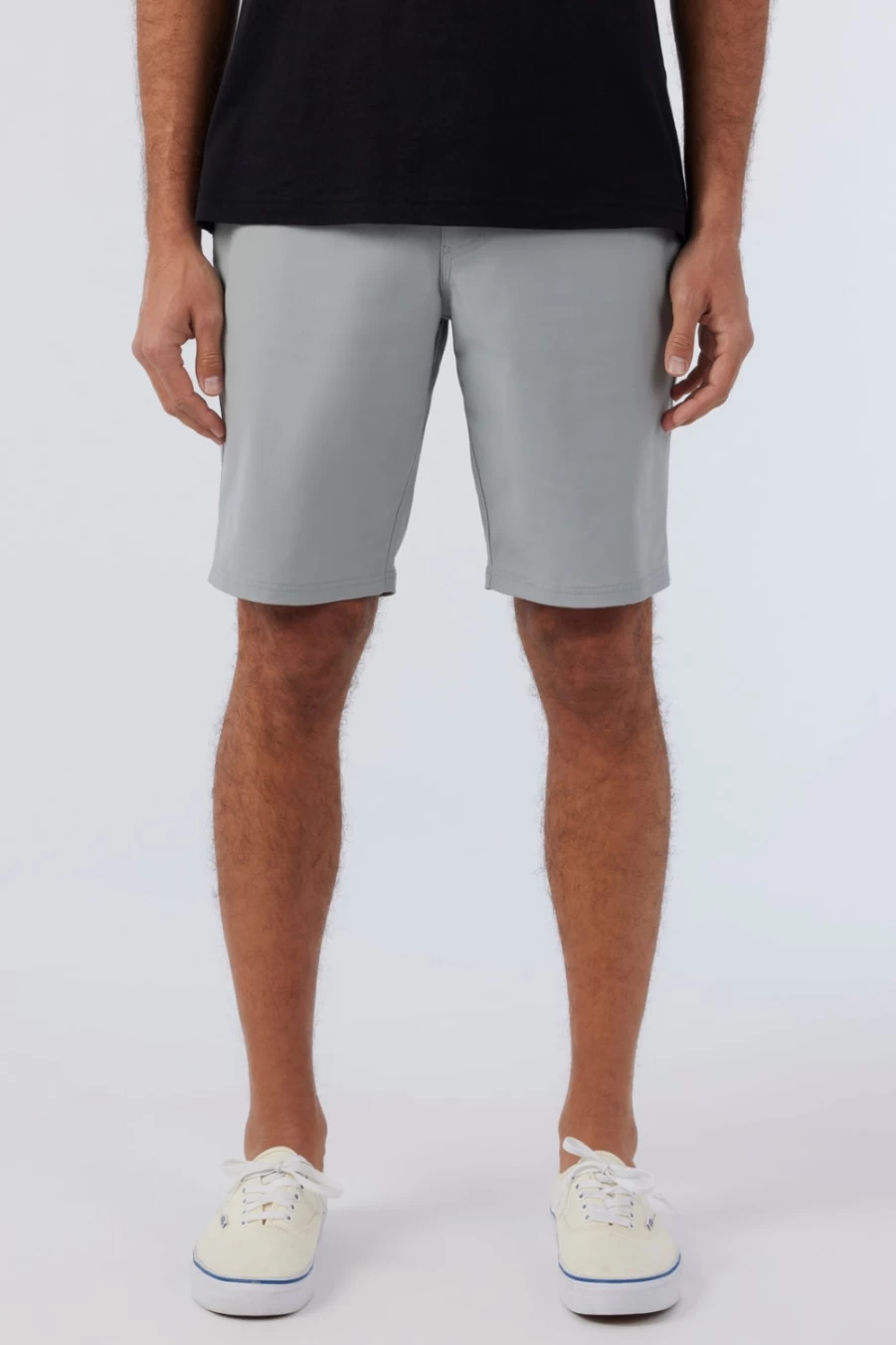 O'Neill Men's Light Grey 20" Hybrid Shorts - Stockton Style Casual Comfort