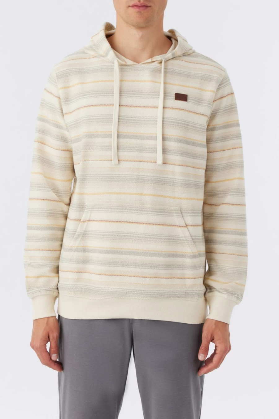 O'Neill Men's Bavaro Stripe Pullover Sweater - Cream2 Color, Casual Comfort Knit Top