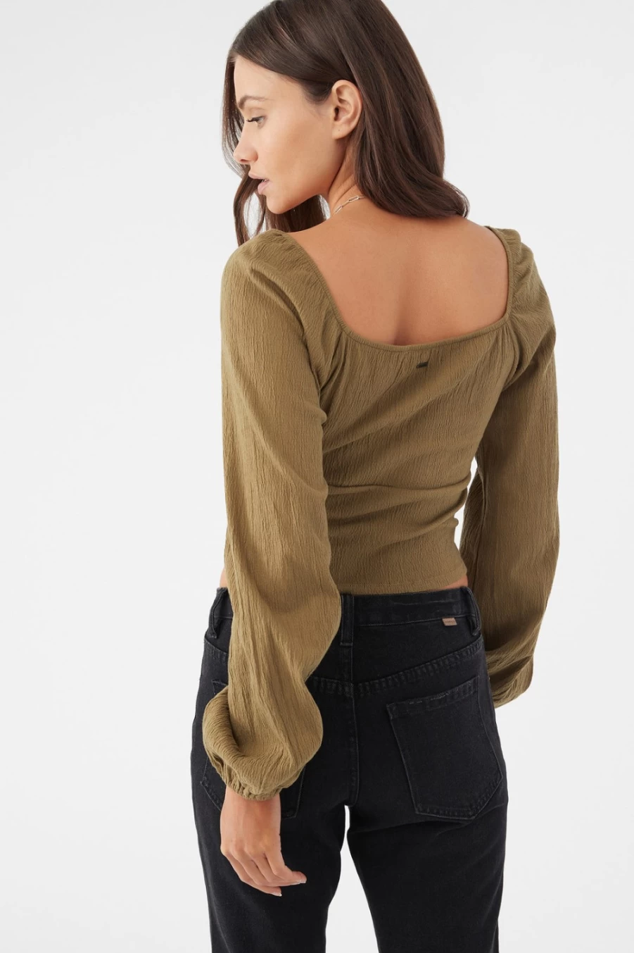 O'Neill Women's Olive Brinley Knit Top