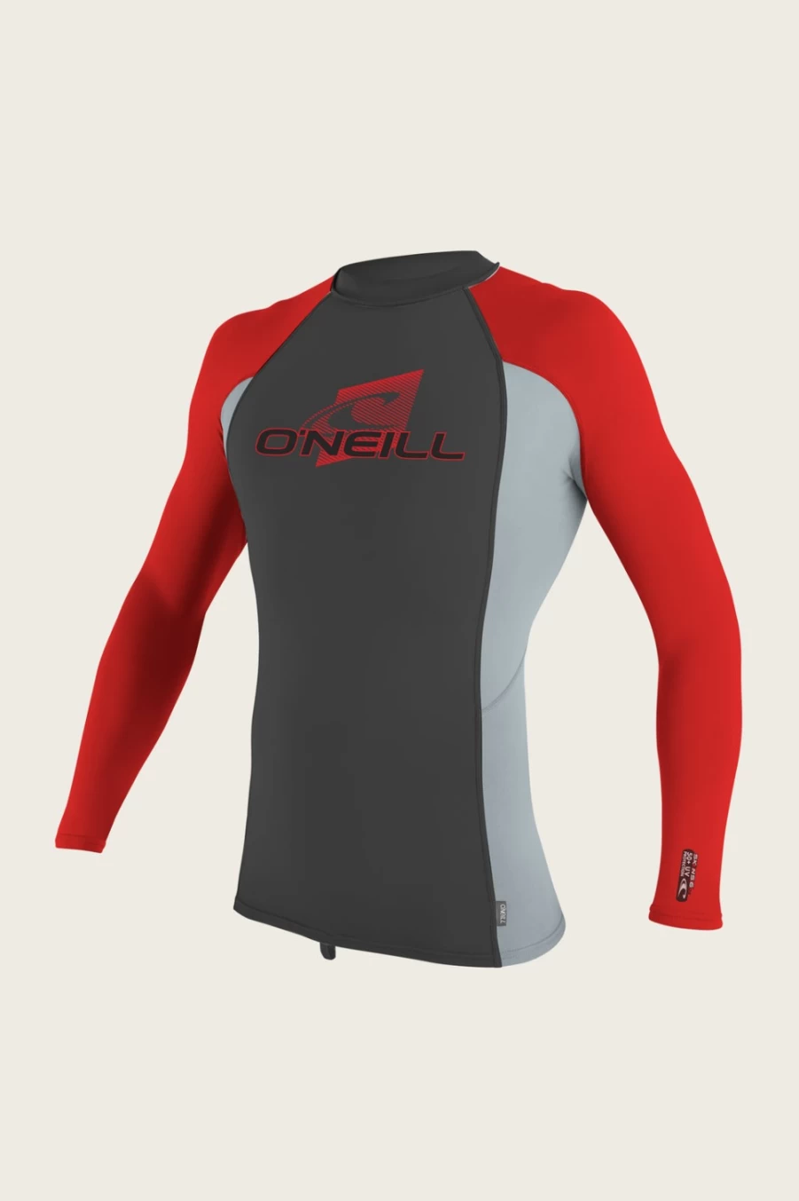 O'Neill Men's Youth Premium Skin Long Sleeve Rash Guard - UPF Sun Protection Swim Shirt