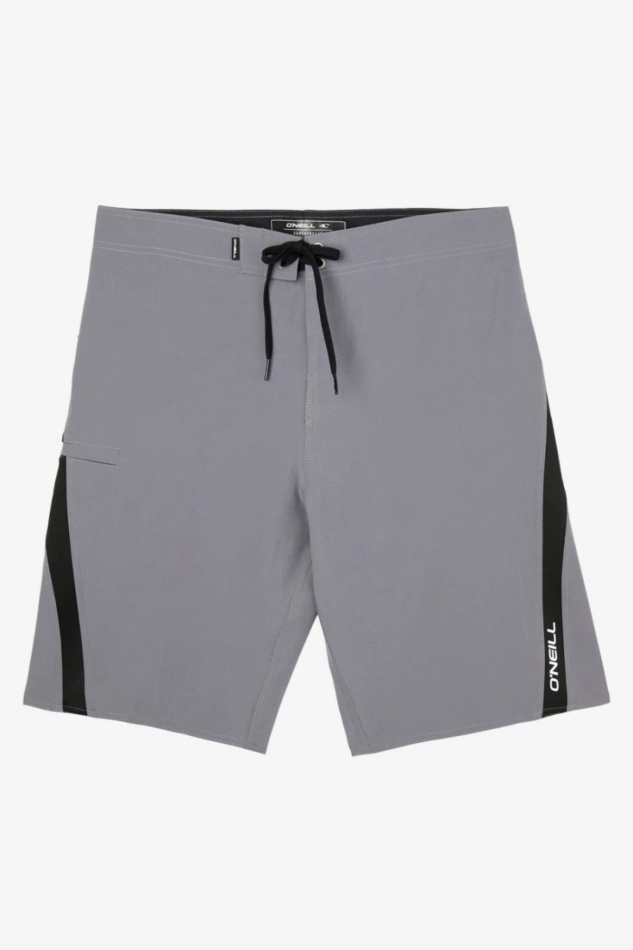 O'Neill Men's Superfreak Solid Grey 21" Boardshorts
