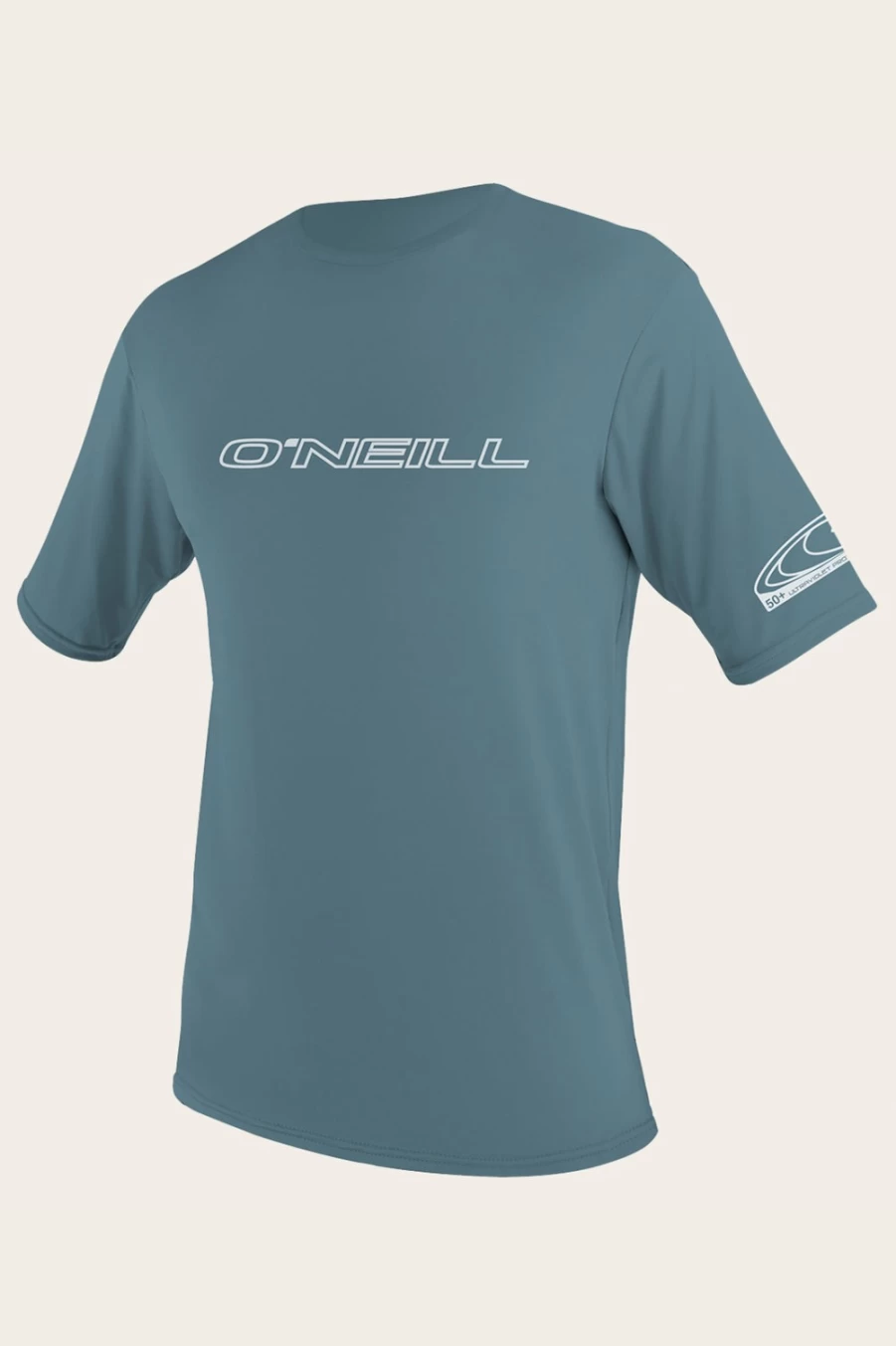 O'Neill Men's Basic Skins 50+ UPF Sun Shirt - Dusty Blue Long Sleeve UV Protection
