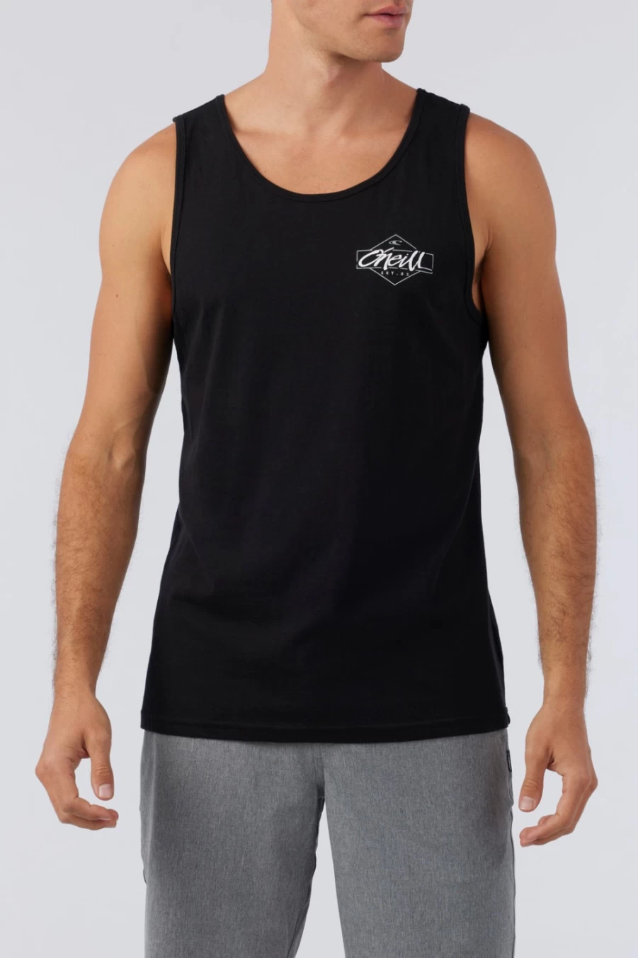 O'Neill Men's Black Diamond Tank Top - Premium Comfort & Style