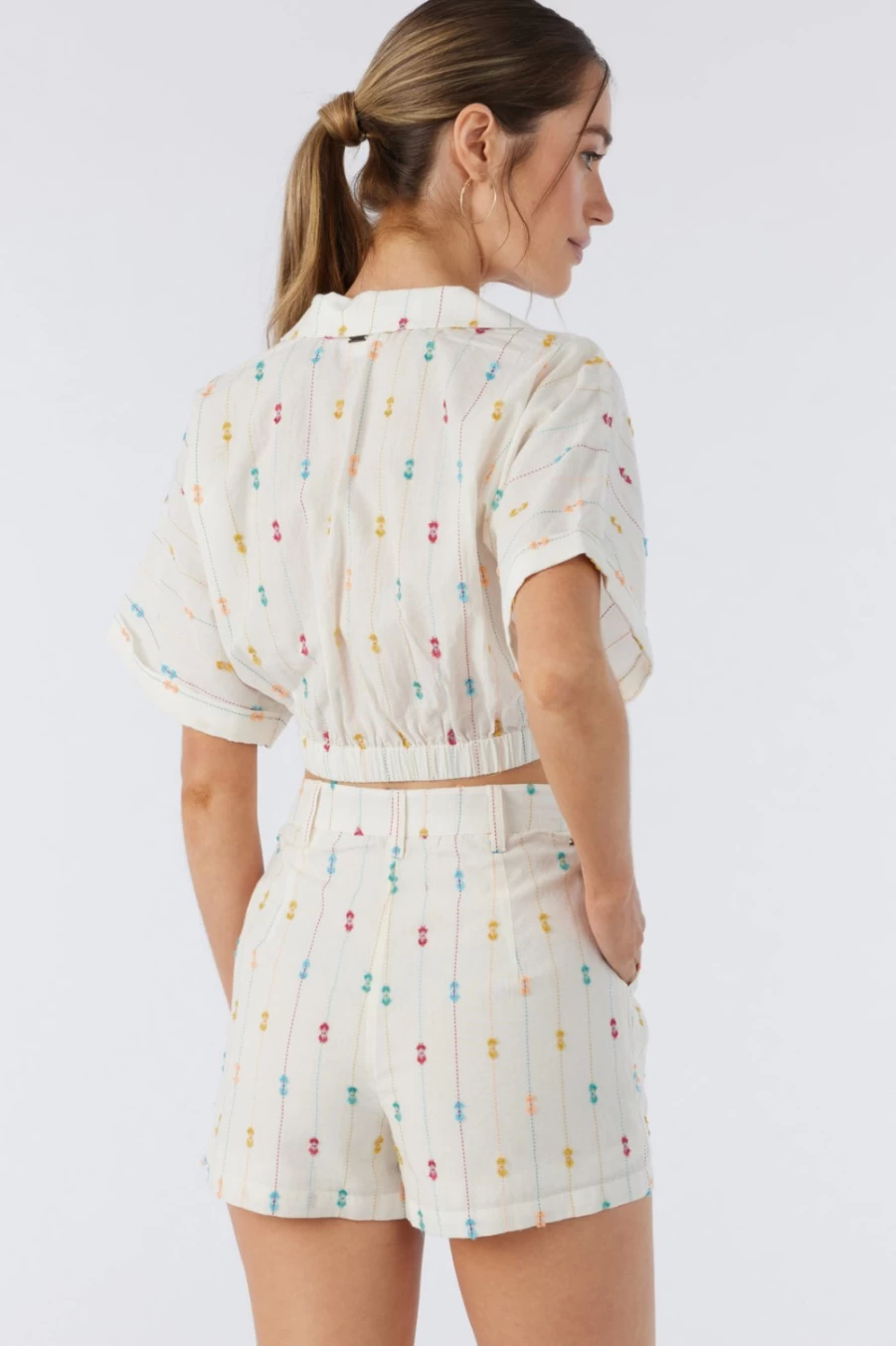 O'Neill Women's Barnet Shorts in Winterwhite | Comfortable and Styletic Casual Wear