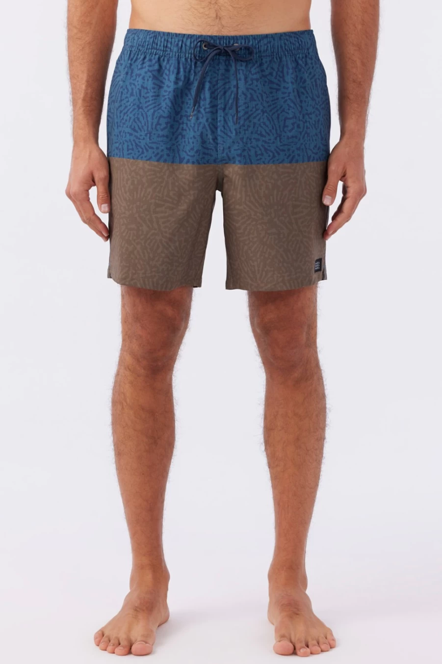 O'Neill Men's Hermosa 17" Brown Boardshorts