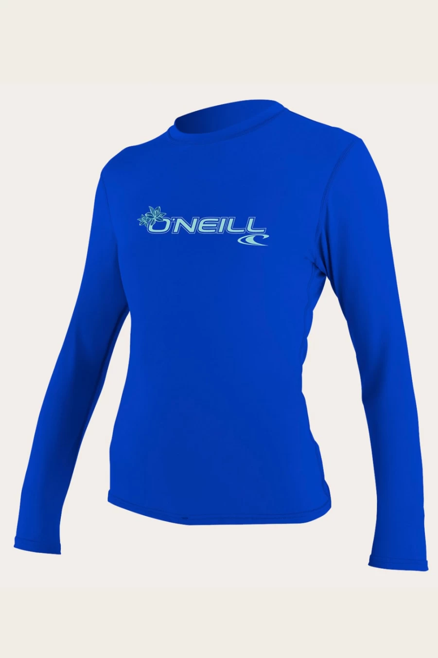O'Neill Women's Long Sleeve Sun Shirt - Tahiblu Color, UPF 50+ Protection, Basic Casual Wear