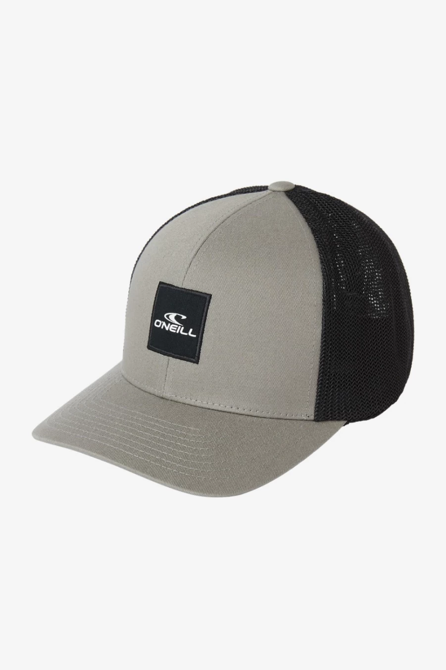 O'Neill Men's Light Grey Sesh & Mesh Hat - Breathable Summer Cap