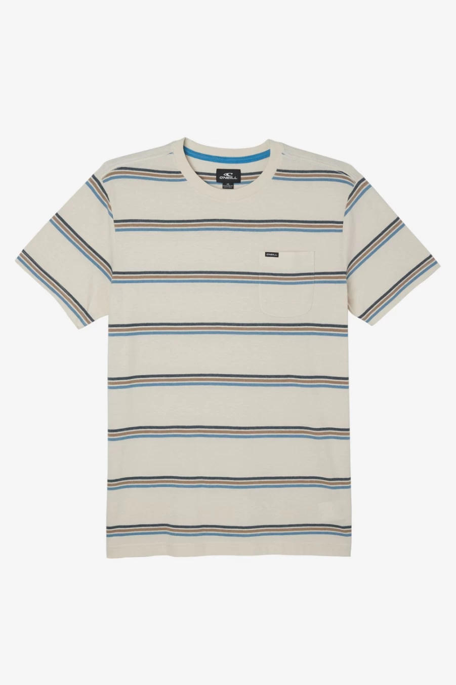 O'Neill Men's Smasher Tee - Cream Casual Short Sleeve T-Shirt