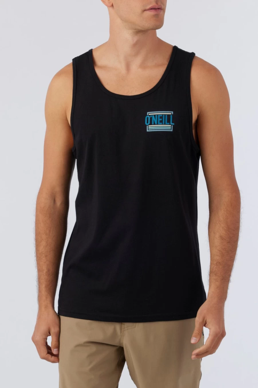 O'Neill Men's Black Headquarters Tank Top