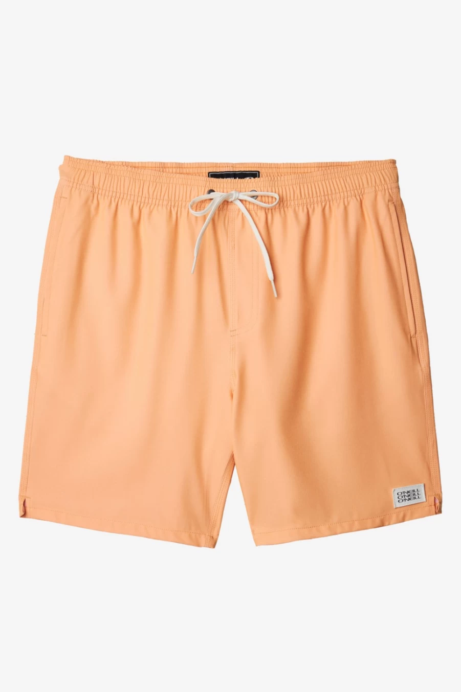 O'Neill Men's Solid Volley 17" Boardshorts in Cantalope Color