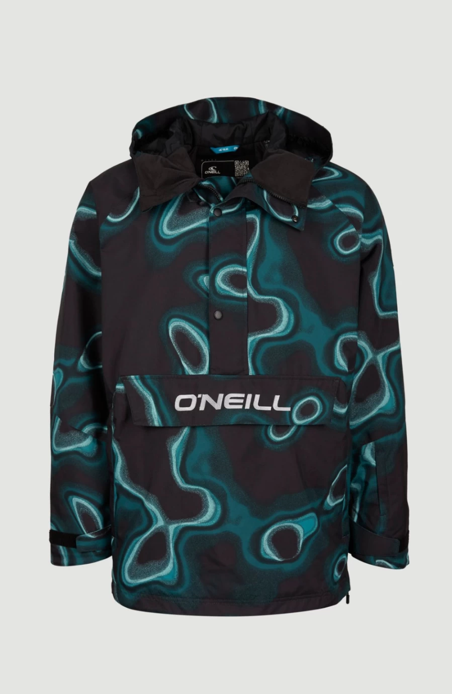O'Neill Men's Originals Anorak Jacket - Lightweight Water-Resistant Outdoor Windbreaker
