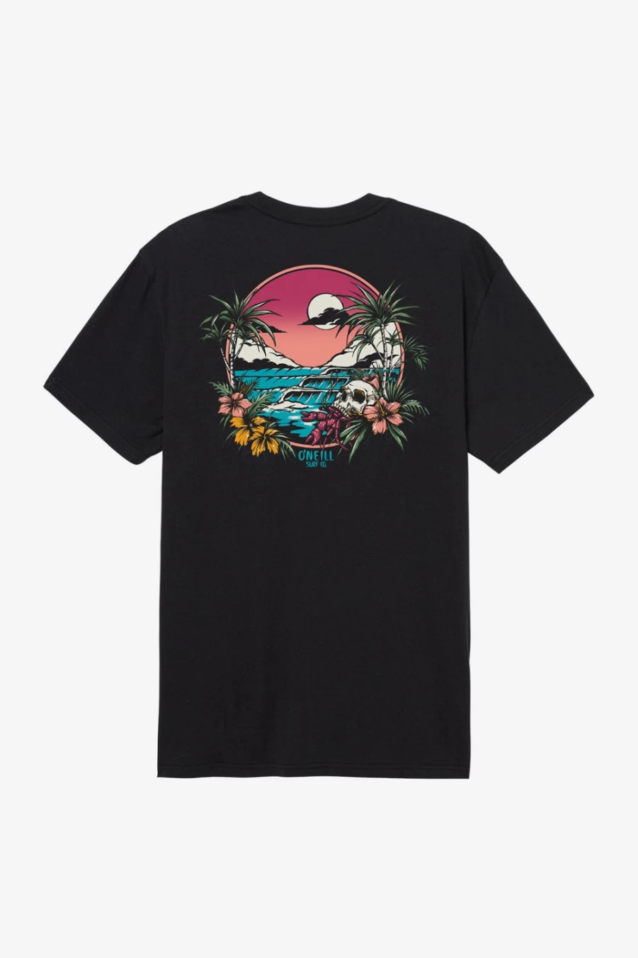 O'Neill Men's Hermit Tee - Black Casual T-Shirt for Everyday Wear