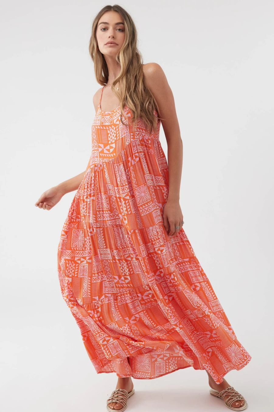 O'Neill Women's Firecracker Ariette Maxi Dress