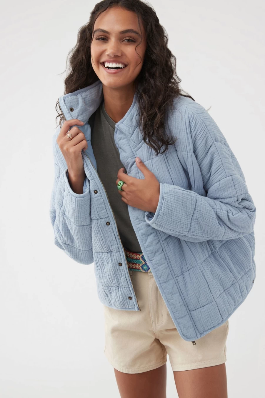 O'Neill Women's Chambray Mabeline Jacket