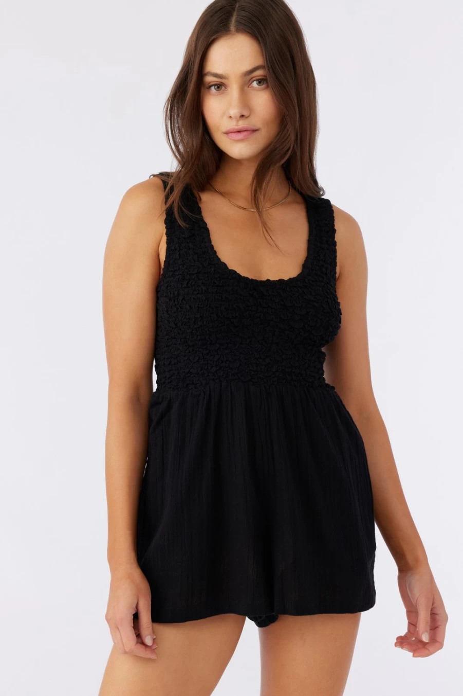 O'Neill Women's Black Sydney Romper - Stylish Comfort for Everyday Wear